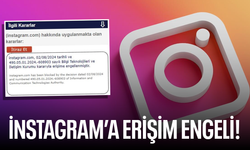 İnstagram'a erişim engeli!