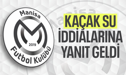 Manisa FK, kaçak su iddialarına yanıt verdi