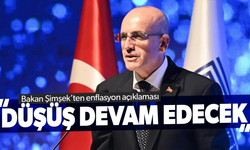 Mehmet Şimşek'ten enflasyon açıklaması