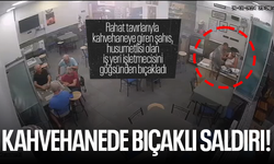 Kahvehaneye giren şahıs, işletmeciyi bıçakladı