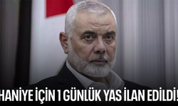 Türkiye'de Haniye için 1 günlük yas ilan edildi!