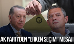 AK Parti’den "Erken Seçim" mesajı