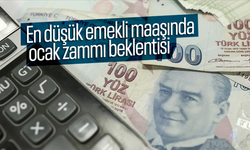 En düşük emekli maaşında ocak zammı beklentisi