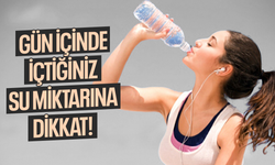 Gün içinde içtiğiniz su miktarına dikkat!