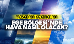 Yağış gitti, yaz geri dönüyor... İşte Ege Bölgesi'nin hava durumu!