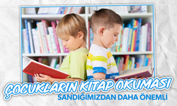 Çocukların kitap okuması sandığımızdan daha önemli