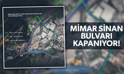 Mimar Sinan Bulvarı’nı kullanan vatandaşlar için önemli uyarı