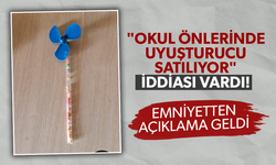 "Okul önlerinde uyuşturucu satılıyor" iddiasına emniyetten açıklama