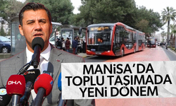 Manisa'daki toplu taşımada yeni dönem