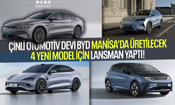 BYD Türkiye lansmanı yapıldı: 4 yeni model geliyor!