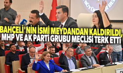 Bahçeli'nin ismi kaldırıldı kent meydanından kaldırıldı!