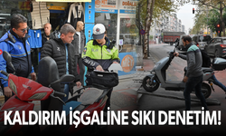 Manisa’da kaldırım işgaline sıkı denetim