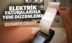 Elektrik faturasında yeni dönem 1 Ocak'ta başlayacak