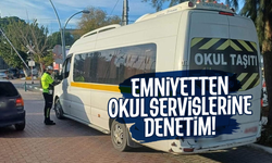 Emniyetten okul servislerine denetim!