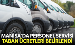 Manisa’da personel servisi taban ücretleri belirlendi