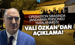 Manisa’da operasyon sırasında jandarma personeli yaralanmıştı! Vali Özkan’dan açıklama var!