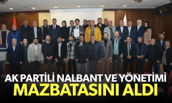 AK Parti Şehzadeler, mazbatasını aldı