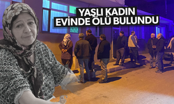 Yaşlı kadın evinde ölü bulundu