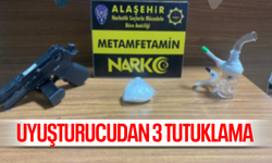 Alaşehir’de uyuşturucudan 3 tutuklama