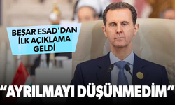 Beşar Esad'dan ilk açıklama!