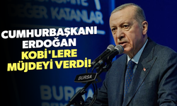 Cumhurbaşkanı Erdoğan'dan KOBİ'lere müjde