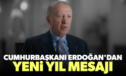 Cumhurbaşkanı Erdoğan'dan yeni yıl mesajı