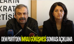 DEM Parti'den İmralı görüşmesi sonrası 7 maddelik açıklama