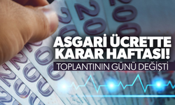 Asgari ücrette karar haftası