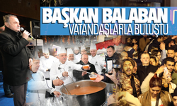 Başkan Balaban 100. Yıl Meydanında vatandaşlarla buluştu