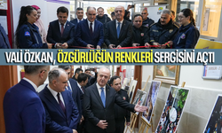 Vali Özkan, Özgürlüğün Renkleri sergisini açtı