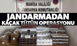 Gördes’te kaçak tütün operasyonu!