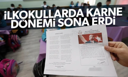 İlkokullarda karne dönemi sona eriyor