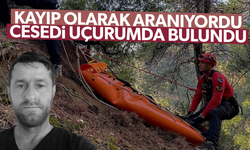 Kayıp olarak aranan adamın cesedi uçurumda bulundu