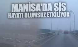 Manisa'da sis hayatı olumsuz etkiliyor