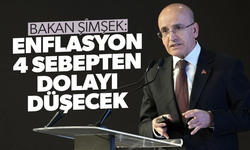 Mehmet Şimşek: Enflasyon 4 sebepten dolayı düşecek