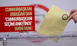 Cumhurbaşkanı Erdoğan'dan 'Cumhurbaşkanı Seçimi anketinde' tarihi fark!