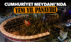 Cumhuriyet Meydanı'nda Yeni Yıl Panayırı açıldı