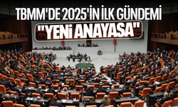 TBMM'de 2025'in ilk gündemi "yeni anayasa" olacak