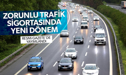 Zorunlu trafik sigortasında yeni dönem