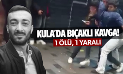 Manisa'da bıçaklı kavga! 1 ölü, 1 yaralı