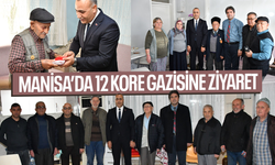 Manisa’daki 12 Kore Gazisine ziyaret