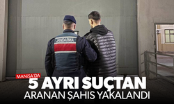 5 ayrı suçtan aranan şahıs yakalandı