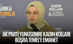 Yunusemre’de Kadın Kolları Başkanı Büşra Temel oldu