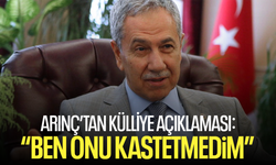 Arınç’tan Külliye açıklaması: Ben onu kastetmedim