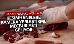 Kesimhanelere kamera yerleştirme mecburiyeti geliyor