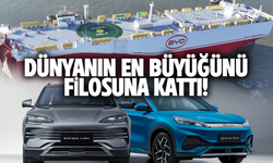 Çinli BYD Dünya'nın en büyüğünü filosuna kattı!