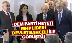 Devlet Bahçeli, İmralı ziyaretinden sonra DEM Parti heyetini kabul etti