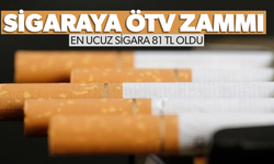 Sigaraya ÖTV zammı: En ucuz sigara 81 TL oldu