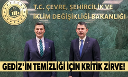 Gediz'in temizliği için kritik zirve!