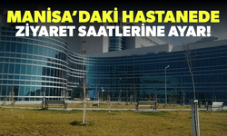 Soma Devlet Hastanesi'nde hasta ziyaret saatleri güncellendi